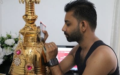 සර්වඥ ධාතූන් වහන්සේලාගේ ධාතු තැන්පත් කිරීමට කරඬුවක් සැරසීම (Final Day)