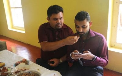 උදේ 8.30ට අද ප්‍රොජෙක්ට් එක පටන් ගත්තා