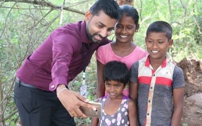 Selfie time with පොඩ්ඩෝ