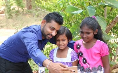 Selfie time with පොඩ්ඩෝ