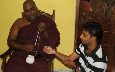 Rajangane Saddharathana හාමුදුරුවෝ මුණගැහෙන්න ආවා